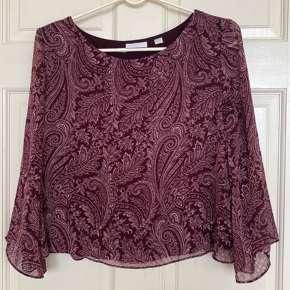 Paisley Cropped top